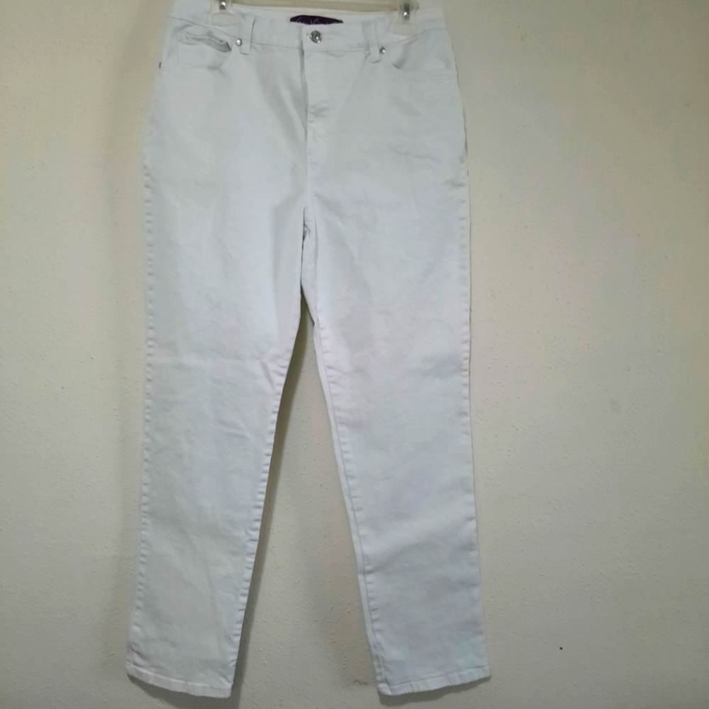 Gloria vanderbilt women's white jean